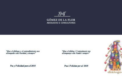 Gómez de la Flor Abogados y Consultores os desea una Feliz Navidad